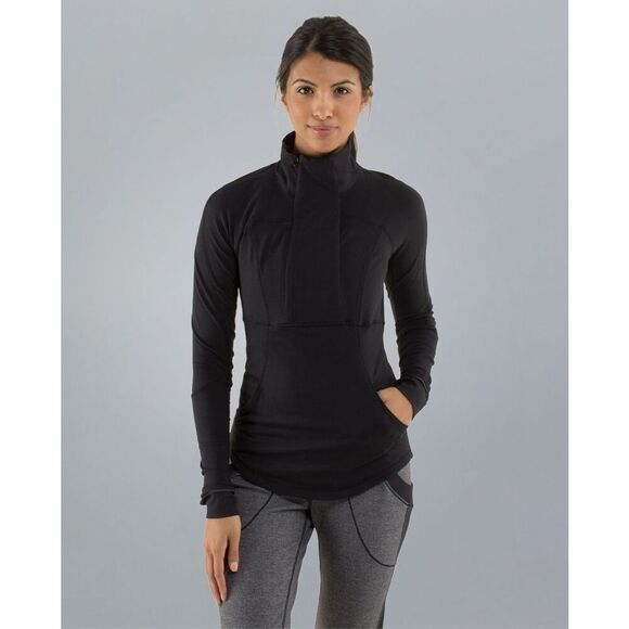 Lululemon Base Runner 1/2 Zip sz 2 - Picture 2 of 12